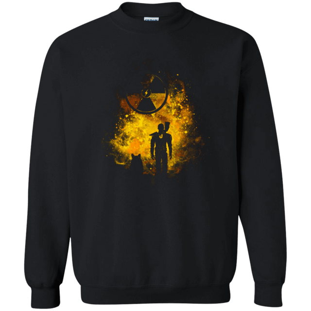 Sweatshirts Black / Small WASTELAND ART Crewneck Sweatshirt