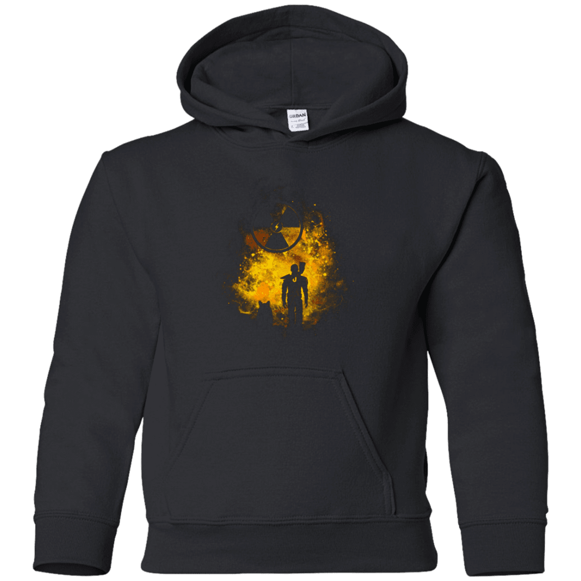 Sweatshirts Black / YS WASTELAND ART Youth Hoodie