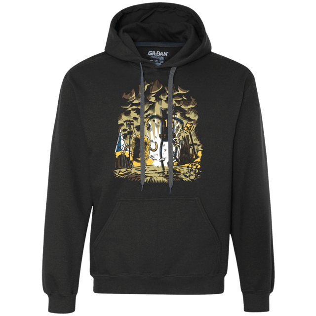 Sweatshirts Black / Small wasteland time Premium Fleece Hoodie