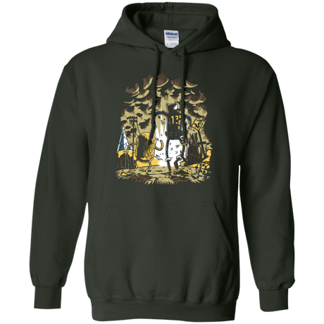 Sweatshirts Forest Green / Small wasteland time Pullover Hoodie