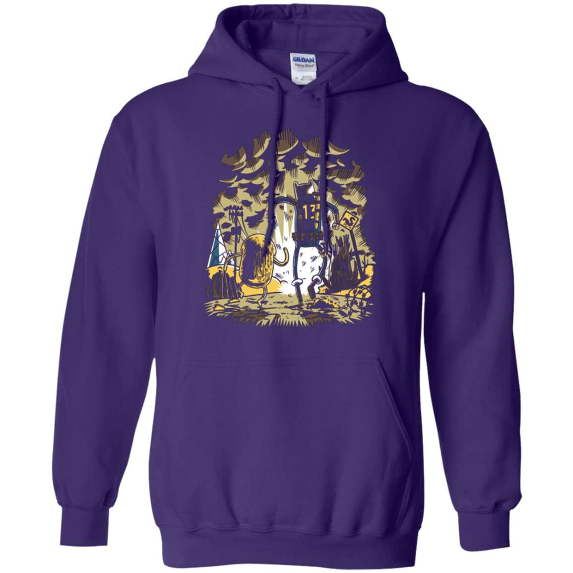 Sweatshirts Purple / Small wasteland time Pullover Hoodie