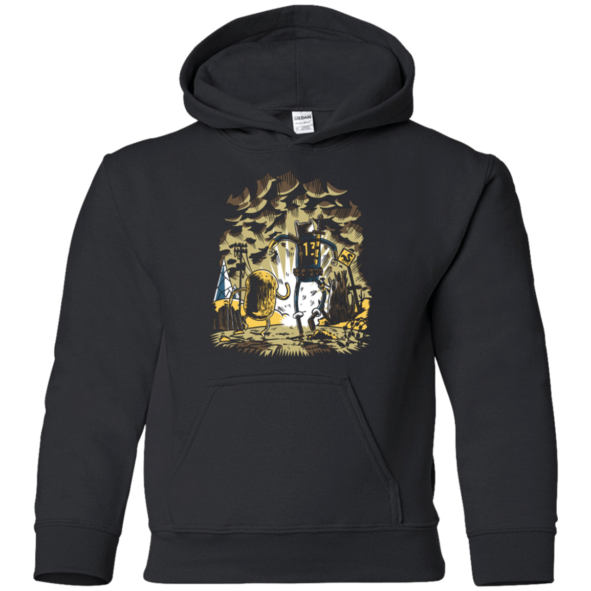 Sweatshirts Black / YS wasteland time Youth Hoodie