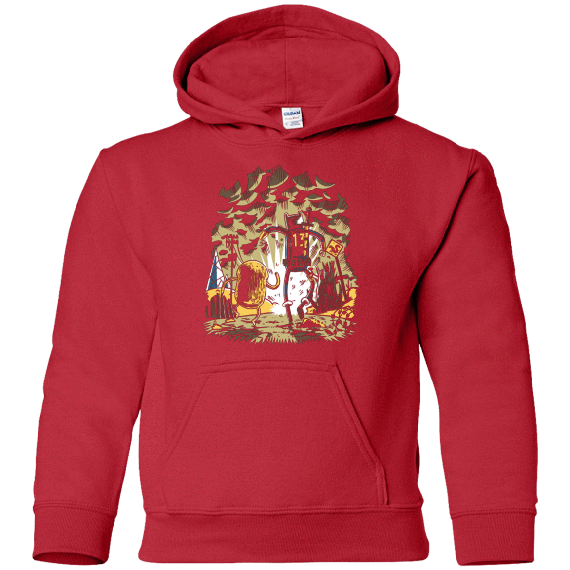 Sweatshirts Red / YS wasteland time Youth Hoodie