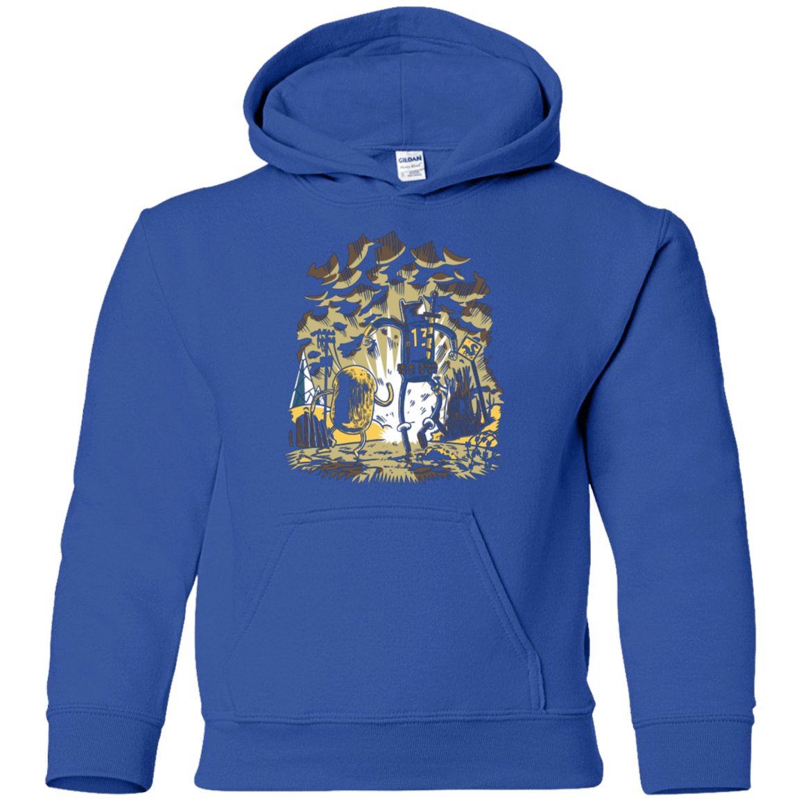 Sweatshirts Royal / YS wasteland time Youth Hoodie