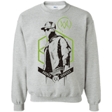 Sweatshirts Sport Grey / Small Watch Dogs 2 Hacker Services Crewneck Sweatshirt