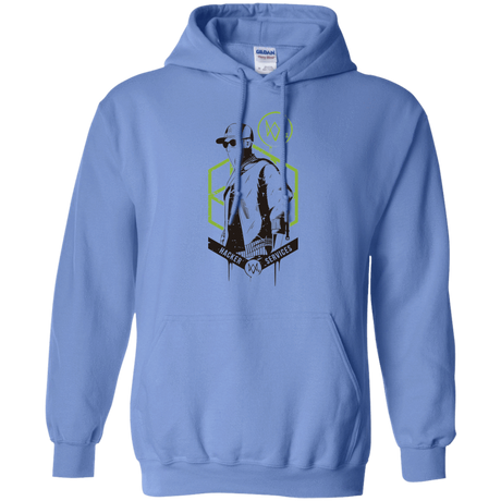 Sweatshirts Carolina Blue / Small Watch Dogs 2 Hacker Services Pullover Hoodie