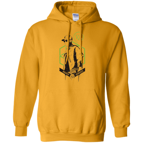 Sweatshirts Gold / Small Watch Dogs 2 Hacker Services Pullover Hoodie