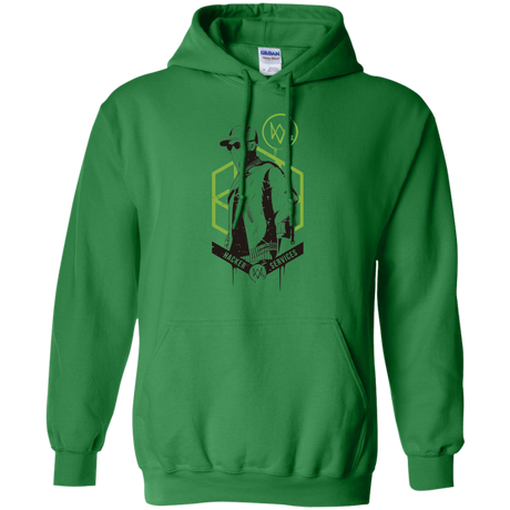 Sweatshirts Irish Green / Small Watch Dogs 2 Hacker Services Pullover Hoodie