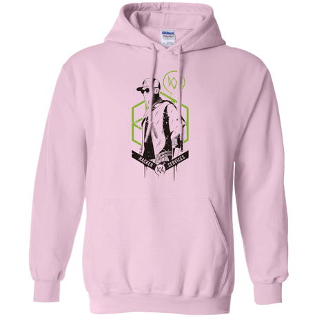 Sweatshirts Light Pink / Small Watch Dogs 2 Hacker Services Pullover Hoodie