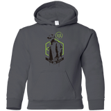 Sweatshirts Charcoal / YS Watch Dogs 2 Hacker Services Youth Hoodie