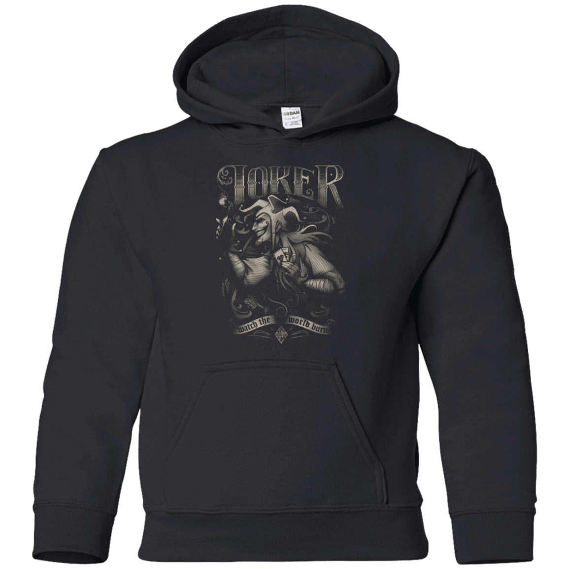 Sweatshirts Black / YS Watch the world burn Youth Hoodie