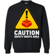 Sweatshirts Black / Small Watch Your Step Crewneck Sweatshirt