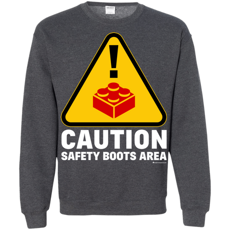 Sweatshirts Dark Heather / Small Watch Your Step Crewneck Sweatshirt