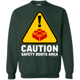 Sweatshirts Forest Green / Small Watch Your Step Crewneck Sweatshirt