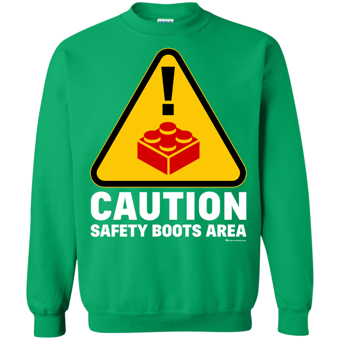 Sweatshirts Irish Green / Small Watch Your Step Crewneck Sweatshirt