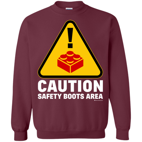 Sweatshirts Maroon / Small Watch Your Step Crewneck Sweatshirt