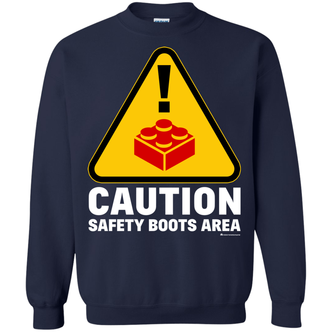 Sweatshirts Navy / Small Watch Your Step Crewneck Sweatshirt