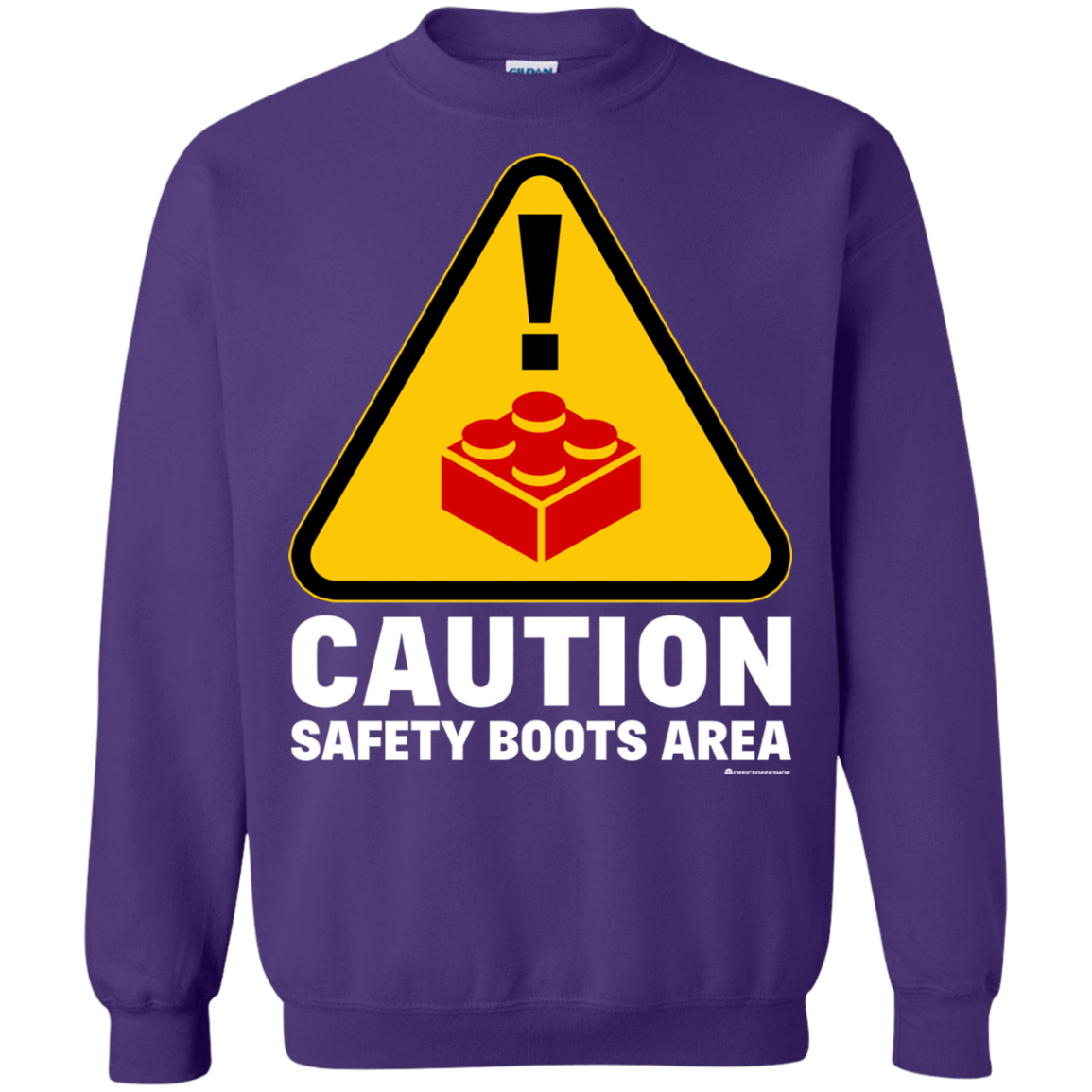 Sweatshirts Purple / Small Watch Your Step Crewneck Sweatshirt