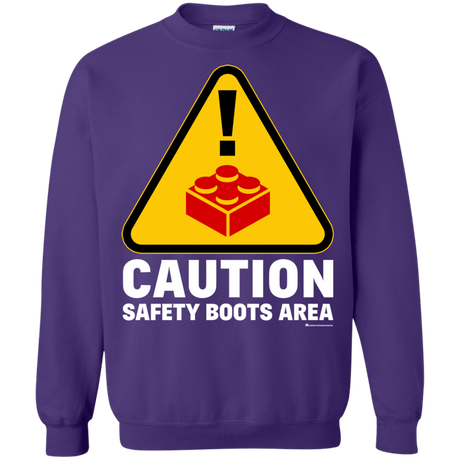 Sweatshirts Purple / Small Watch Your Step Crewneck Sweatshirt