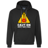 Sweatshirts Black / Small Watch Your Step Premium Fleece Hoodie