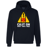 Sweatshirts Navy / Small Watch Your Step Premium Fleece Hoodie