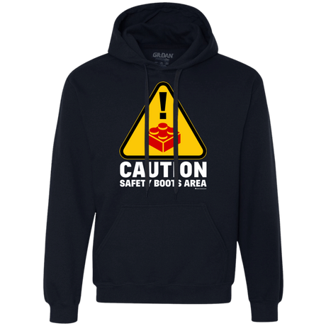 Sweatshirts Navy / Small Watch Your Step Premium Fleece Hoodie