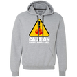 Sweatshirts Sport Grey / Small Watch Your Step Premium Fleece Hoodie