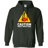 Sweatshirts Forest Green / Small Watch Your Step Pullover Hoodie