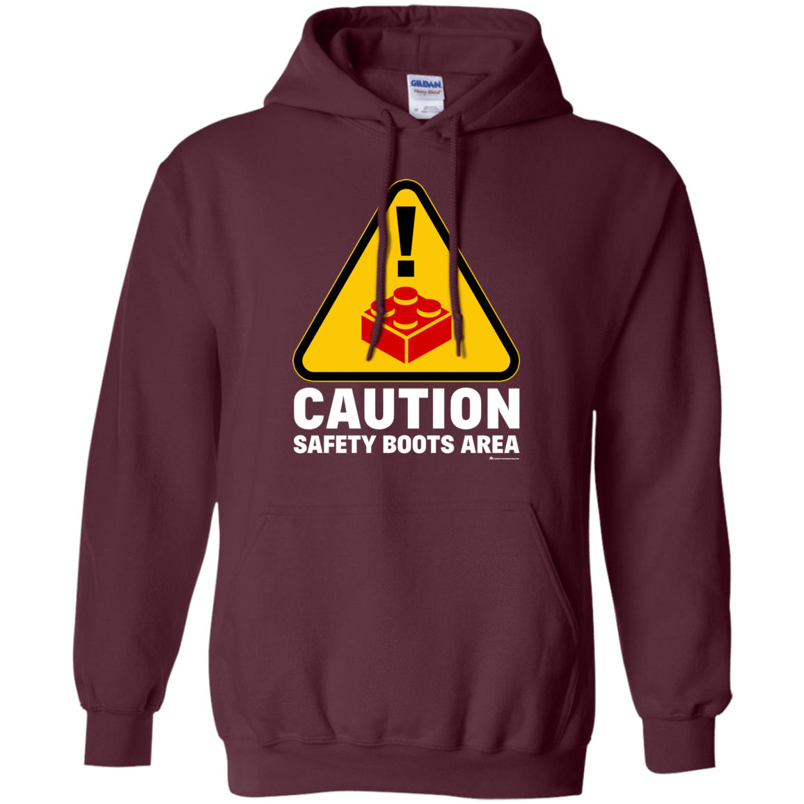 Sweatshirts Maroon / Small Watch Your Step Pullover Hoodie