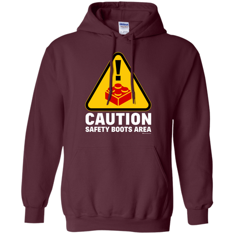 Sweatshirts Maroon / Small Watch Your Step Pullover Hoodie