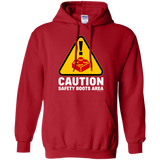 Sweatshirts Red / Small Watch Your Step Pullover Hoodie