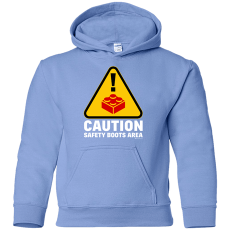 Sweatshirts Carolina Blue / YS Watch Your Step Youth Hoodie
