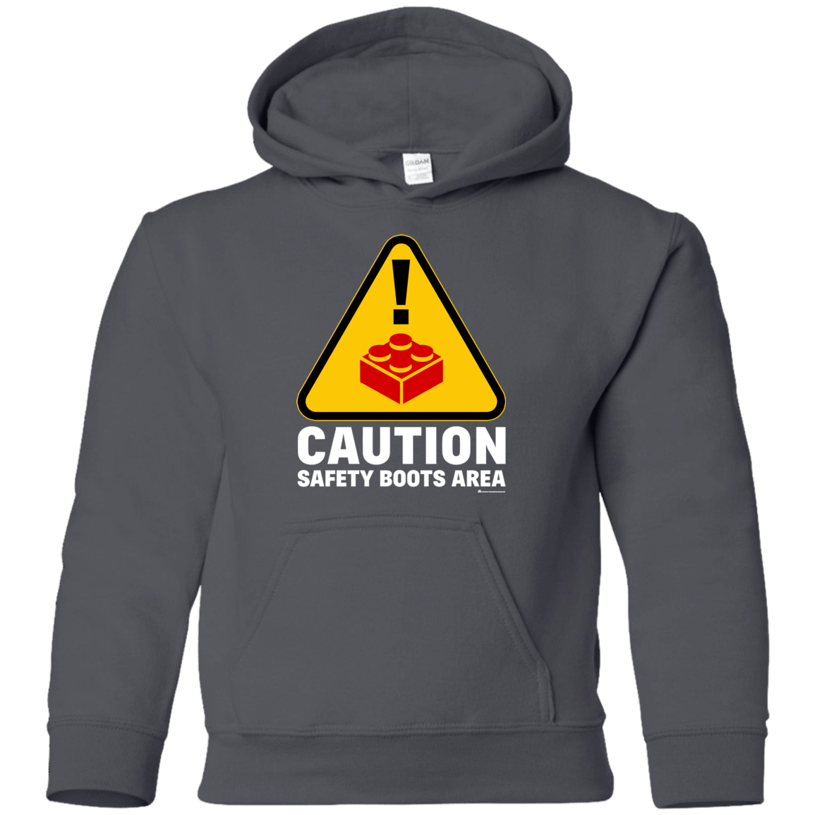 Sweatshirts Charcoal / YS Watch Your Step Youth Hoodie