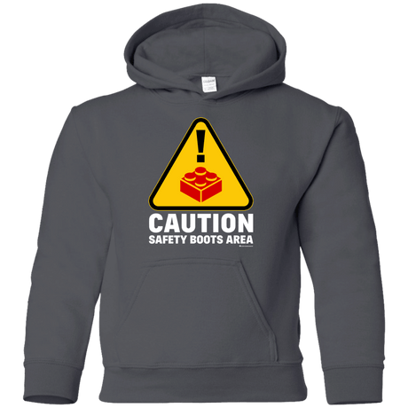 Sweatshirts Charcoal / YS Watch Your Step Youth Hoodie
