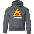 Sweatshirts Dark Heather / YS Watch Your Step Youth Hoodie