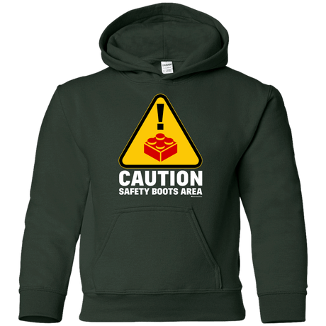 Sweatshirts Forest Green / YS Watch Your Step Youth Hoodie
