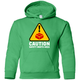 Sweatshirts Irish Green / YS Watch Your Step Youth Hoodie