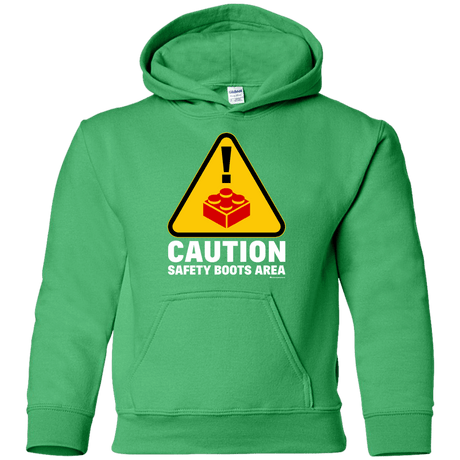 Sweatshirts Irish Green / YS Watch Your Step Youth Hoodie
