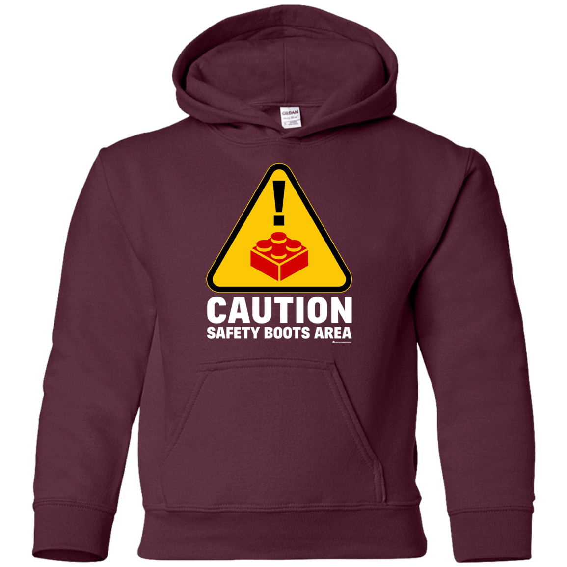 Sweatshirts Maroon / YS Watch Your Step Youth Hoodie