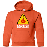 Sweatshirts Orange / YS Watch Your Step Youth Hoodie
