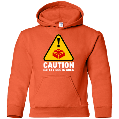 Sweatshirts Orange / YS Watch Your Step Youth Hoodie