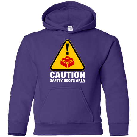 Sweatshirts Purple / YS Watch Your Step Youth Hoodie