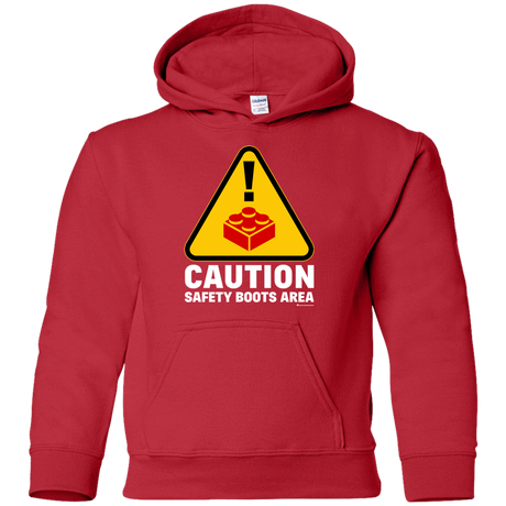 Sweatshirts Red / YS Watch Your Step Youth Hoodie