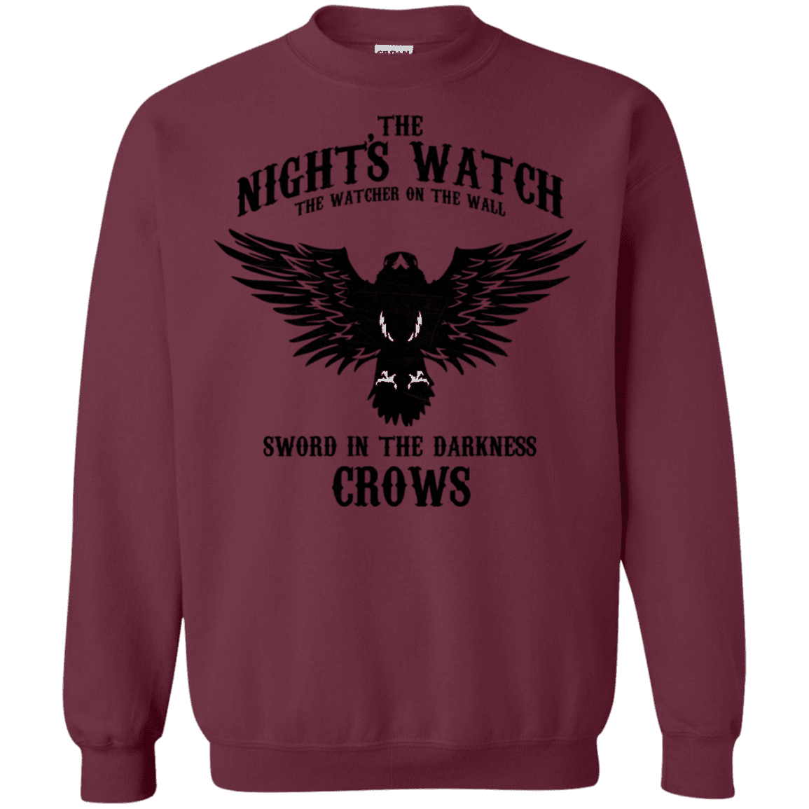 Sweatshirts Maroon / S Watcher on the Wall Crewneck Sweatshirt