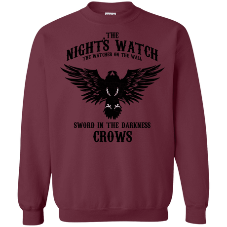 Sweatshirts Maroon / S Watcher on the Wall Crewneck Sweatshirt