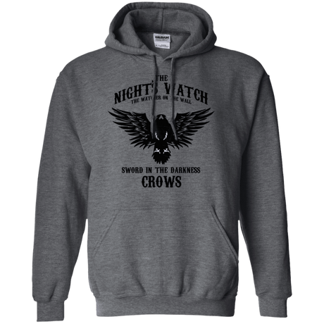 Sweatshirts Dark Heather / S Watcher on the Wall Pullover Hoodie