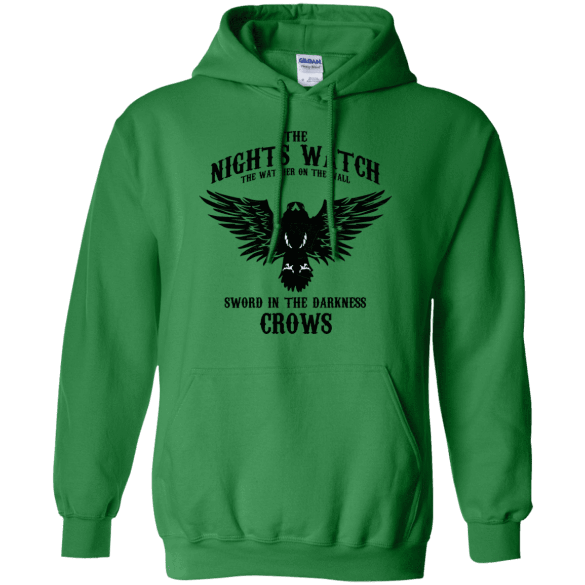 Sweatshirts Irish Green / S Watcher on the Wall Pullover Hoodie