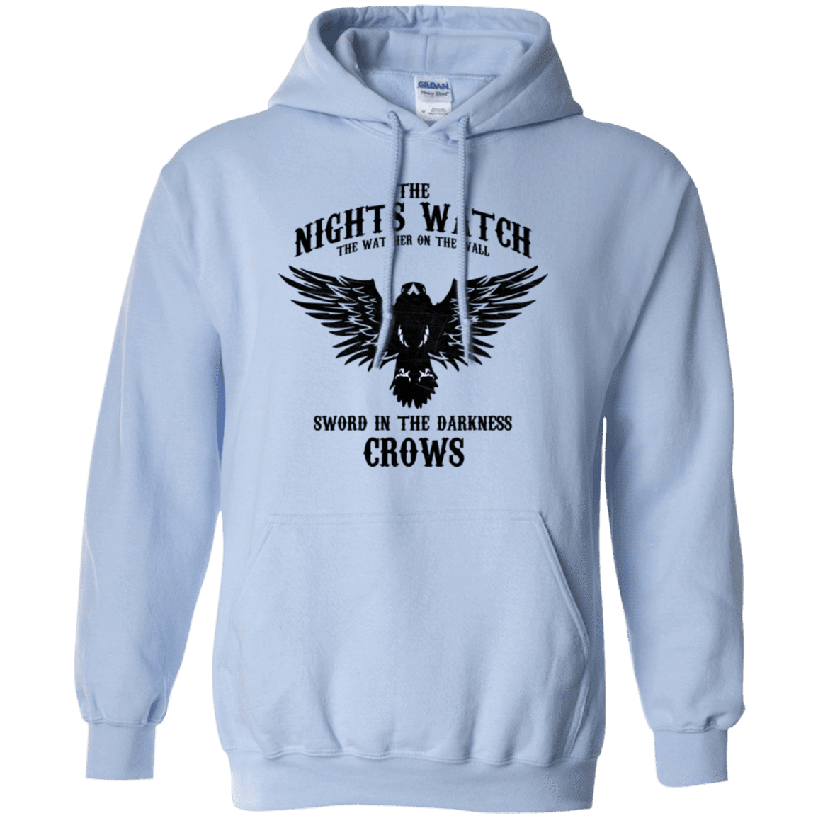 Sweatshirts Light Blue / S Watcher on the Wall Pullover Hoodie