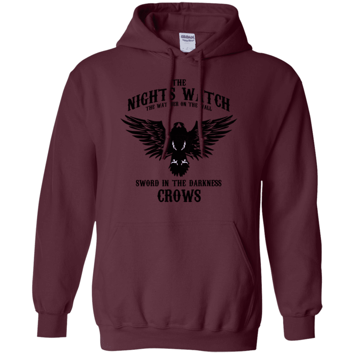 Sweatshirts Maroon / S Watcher on the Wall Pullover Hoodie