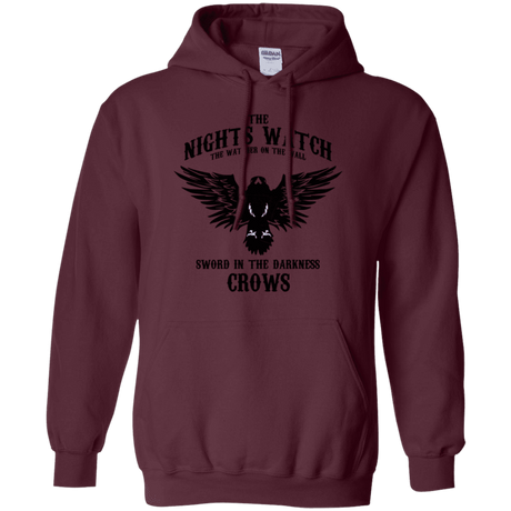 Sweatshirts Maroon / S Watcher on the Wall Pullover Hoodie